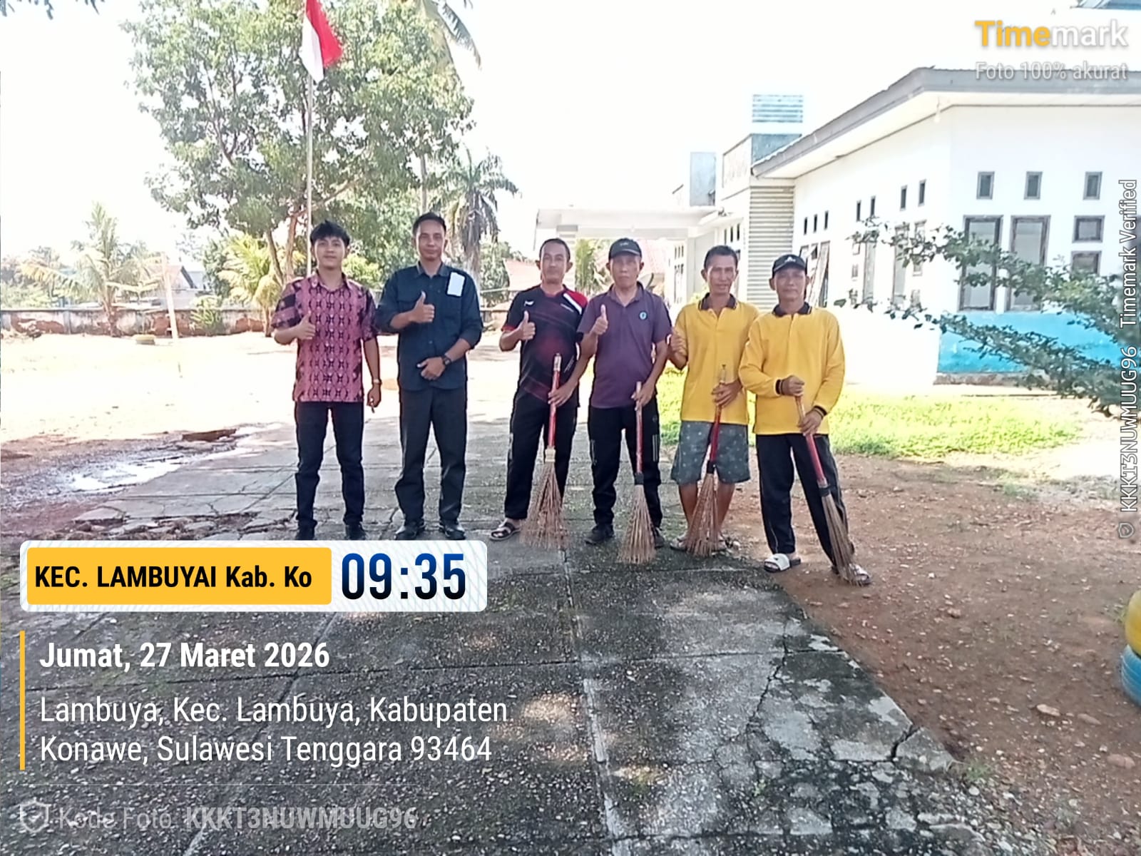 Wujudkan Lingkungan Bersih, Inspektorat Kabupaten Konawe Terjun Langsung dalam Gerakan Indonesia Asri