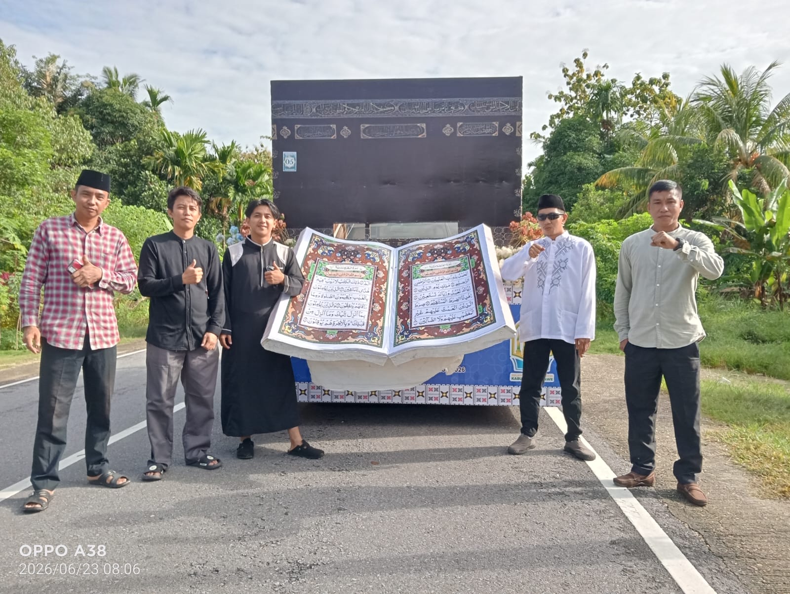 Ikut Meriahkan Pawai Kendaraan Hias, Inspektorat Dukung Penuh Kesuksesan MTQ Ke-XXXI Sultra